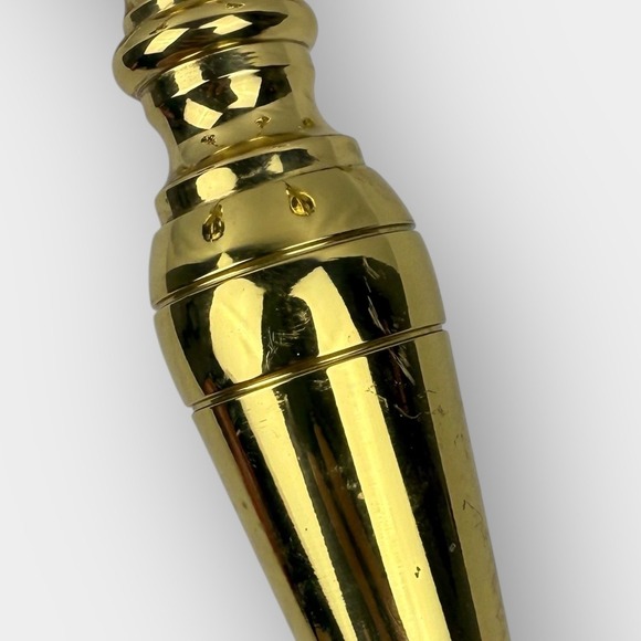 Vintage Baldwin Brass 5-light candelabra forged USA solid heavy decorative piece - Picture 5 of 7